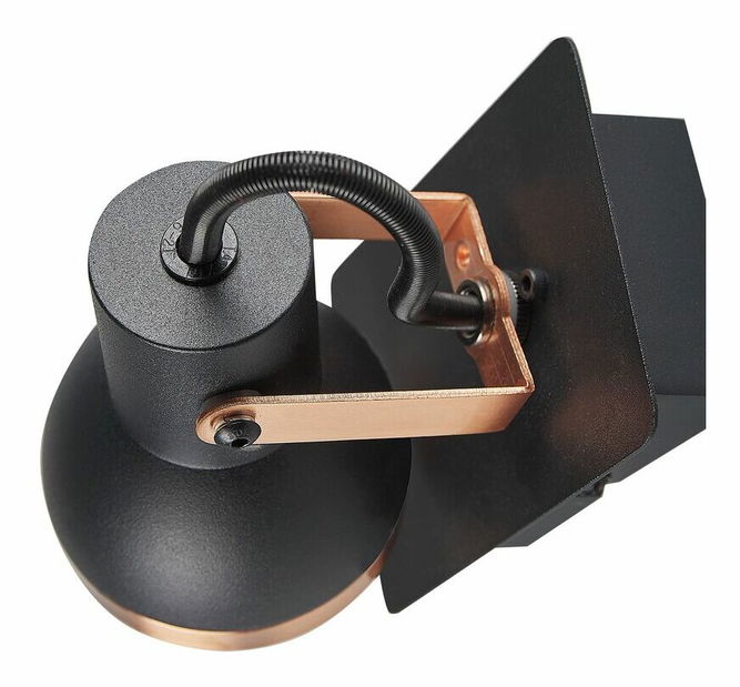 Set zidnih svjetiljki (2 kom.) Braulio (crna)