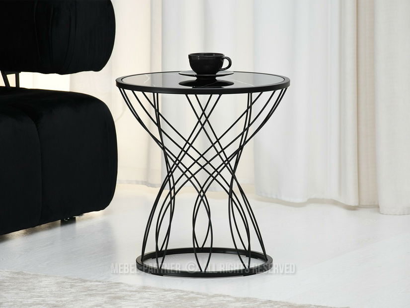 Măsuță de cafea Favorezcan (negru)