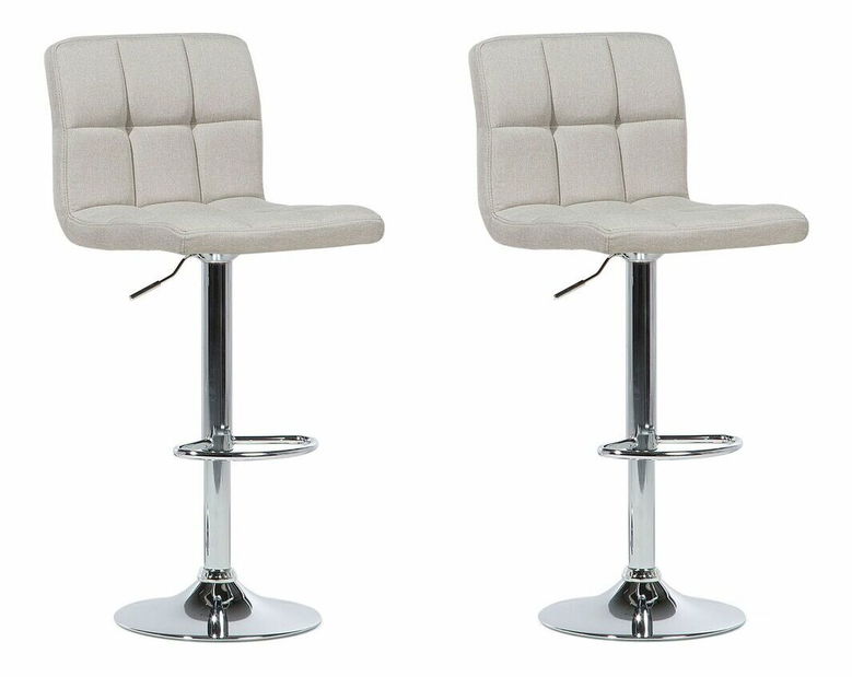 Set 2ks. barových stoličiek Marlon (svetlobéžová)