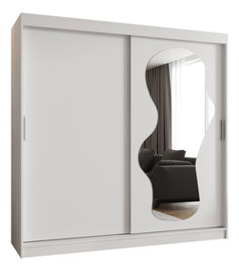 Dulap de haine 200 cm Ulta (alb)