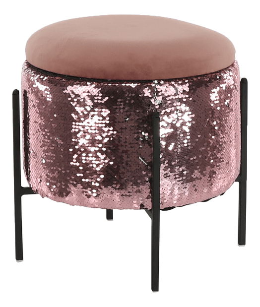 Taburete Tania (roz + negru)