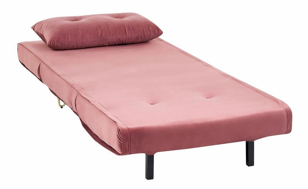 Fotoliu extensibil Vignette (roz) 