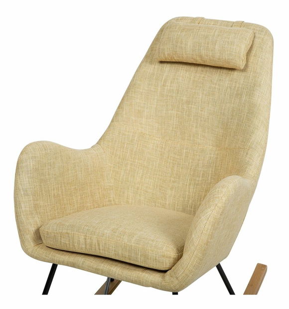 Hojdacie kreslo Aref (žltá)