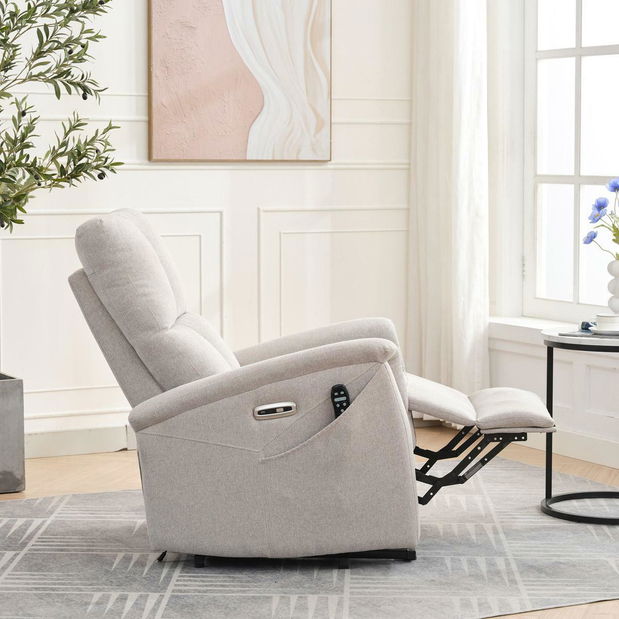 Pozícionáló fotel Tesalureza (krém)