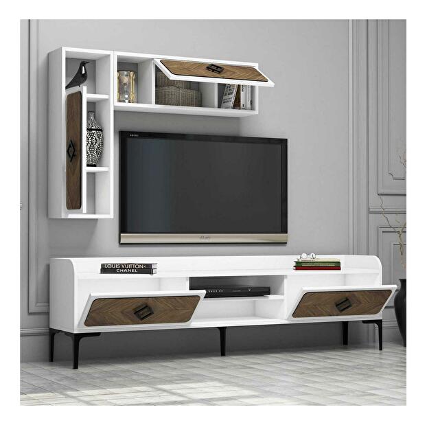 Mobilier living Simba (Alb + Nuc)