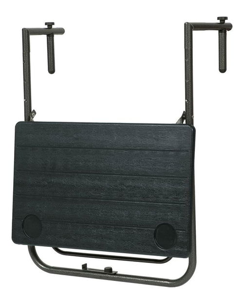 Balkónový stolík Unisource (čierna) 