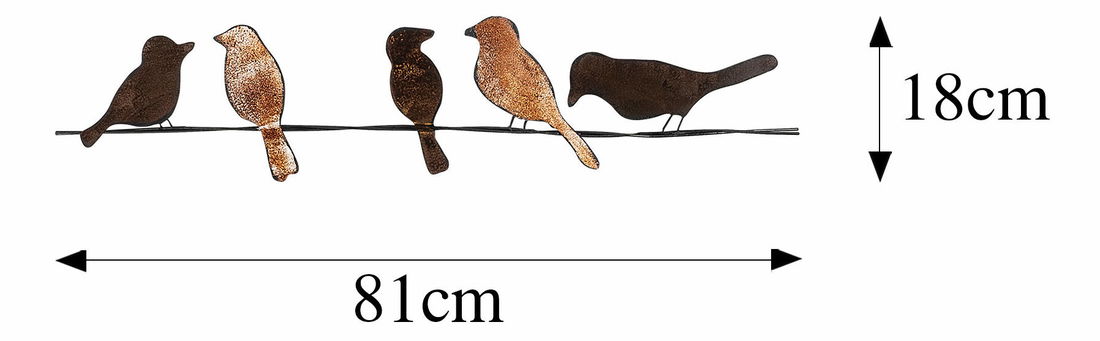 Fali dekoráció Clara