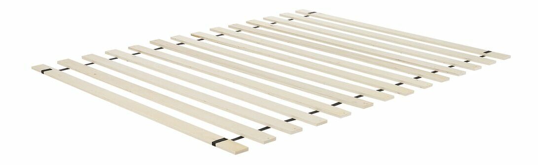 Franciaágy 140 cm AMBRE (ágyráccsal) (fekete)