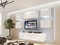 Mobilier living Berny 64 (alb + Alb lucios)