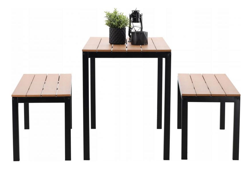 Set mobilier de grădină Yoggi (maro)