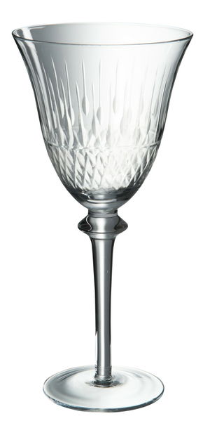 Pohár na víno Jolipa (11x11x23cm) (Priehľadná)