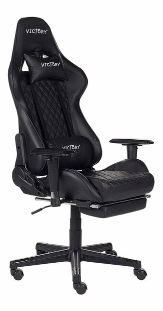 Herné kreslo Vrai (čierna) 