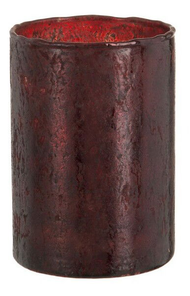 Svietnik Jolipa Christmas Spirit (12x12x17cm) (Červená)