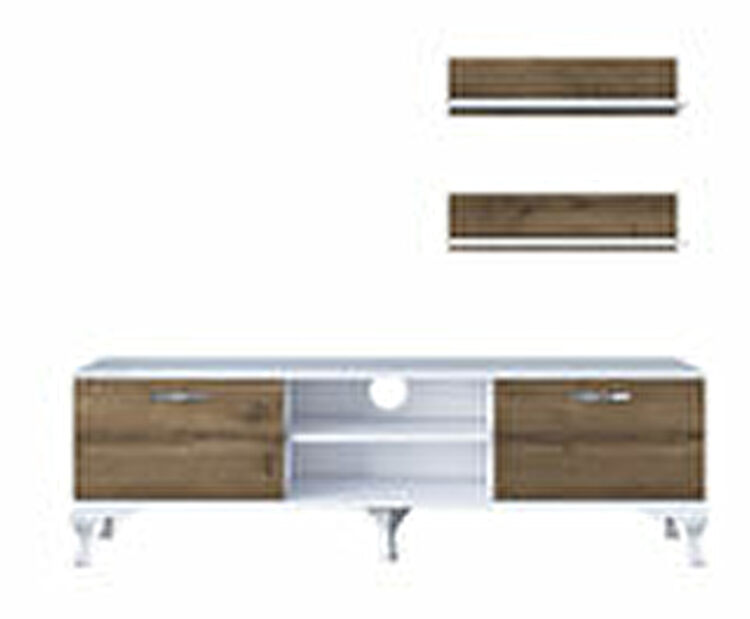 Mobilier living Macky (Alb + Nuc)