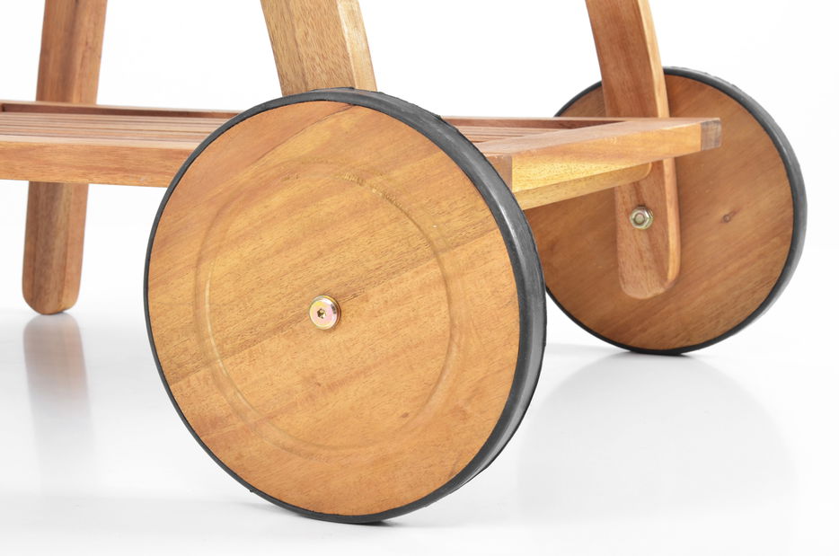 Kerti tálalóasztal S Trolley (akác)