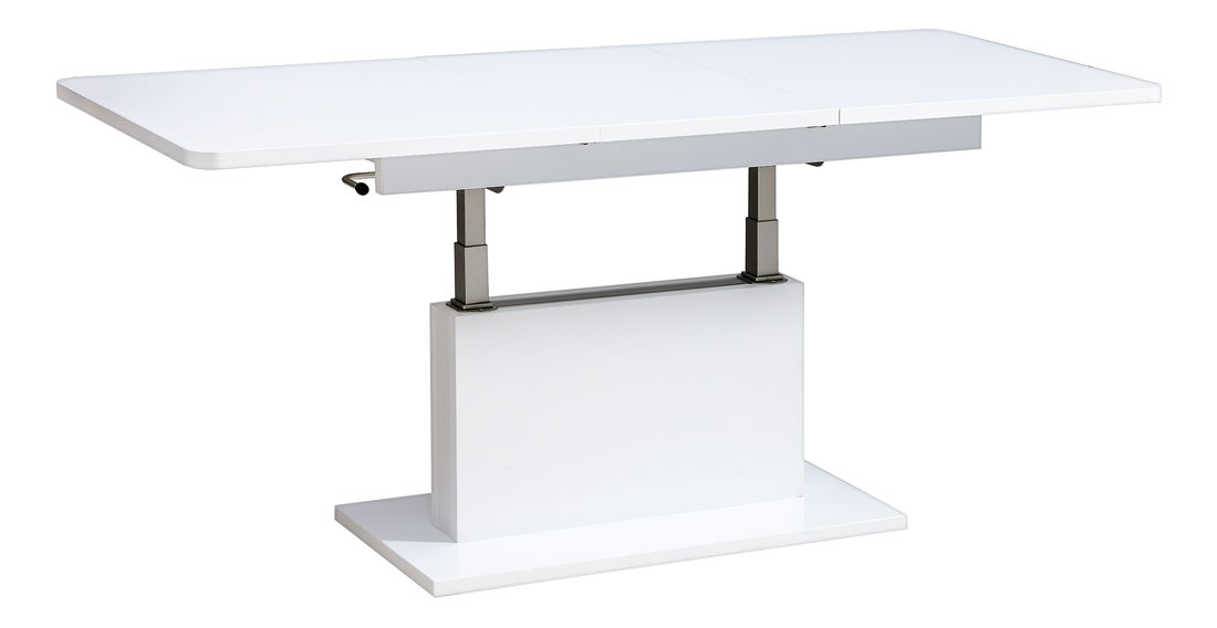 Masă de sufragerie Otha (Alb lucios)