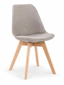 Scaun de sufragerie Kelly (gri deschis)