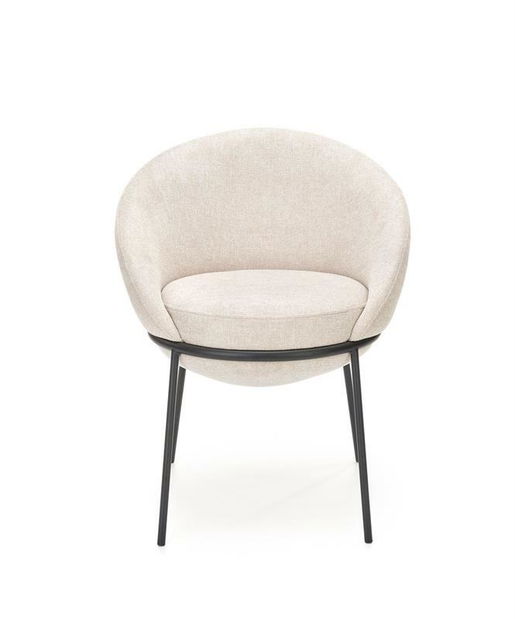 Blagovaonska stolica Kym (bež + crna)