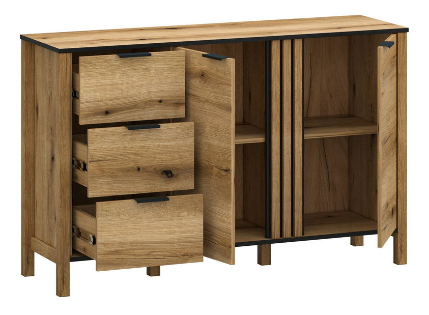 Komoda Hemos (hrast evoke) 