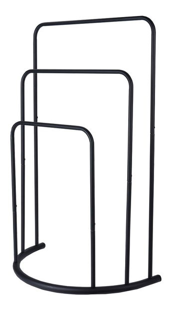 Suport prosoape Loska (negru) 