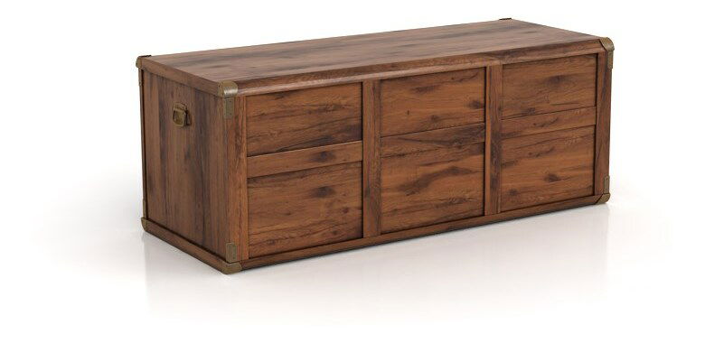 Truhlica BRW INDIANA JKUF 120 (Dub sutter)