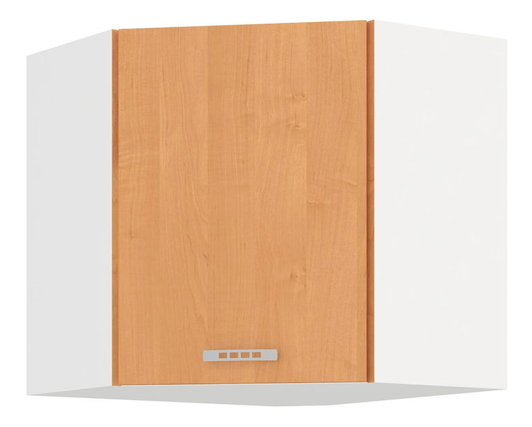 Sarok felső konyhaszekrény Sylrona 58 x 58 GN 60 1F (éger)