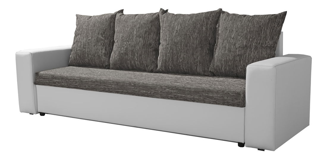 Pohovka trojsedačka Monarda (sivá + biela)