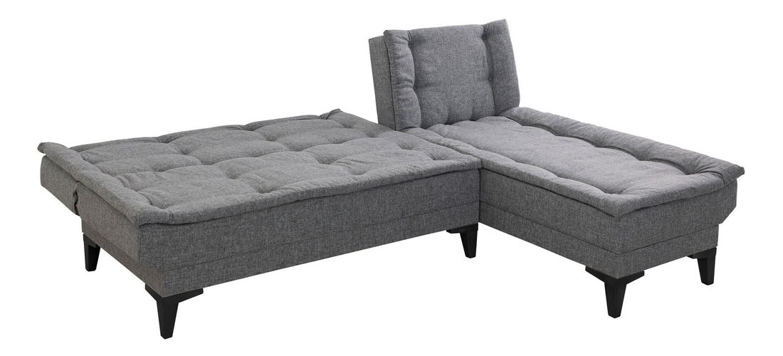 Canapea extensibilă Syrma S (gri închis)