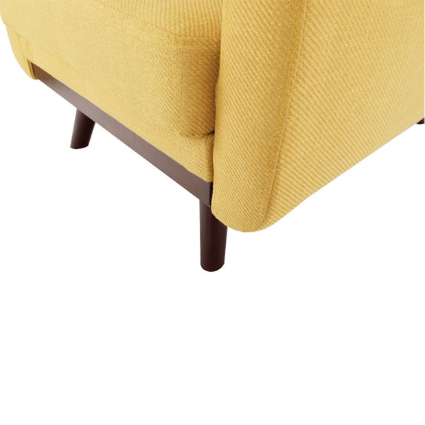 Fotoliu extensibil Alestra (Muștar)