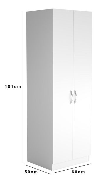 Ruhásszekrény Franc 43 (fehér)