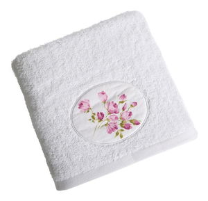 Ručnik 140x70 cm Garden 203 (bijela + ružičasta) (3 kom)