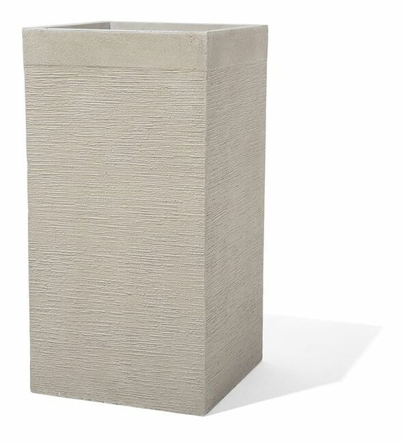 Kvetináč DONJI 77x40x40 cm (keramika) (béžová)