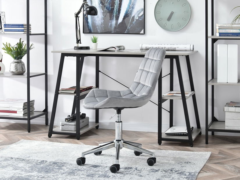 Stolička Eleanor (sivá + čierna)