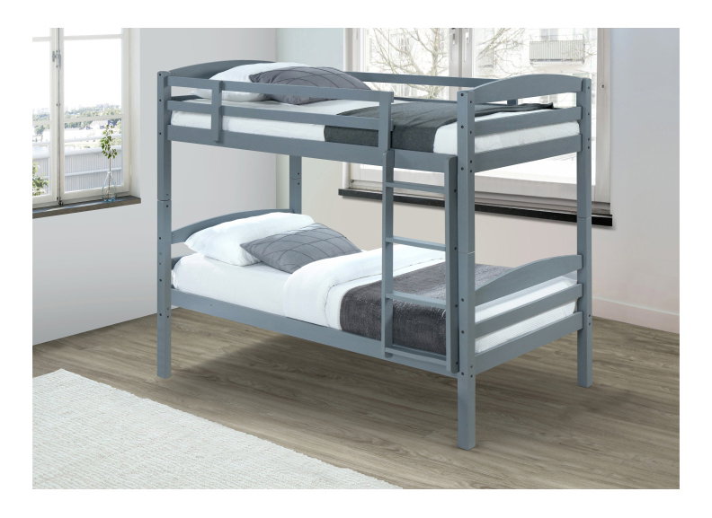 Poschodová posteľ 90 cm Frella (s roštami)