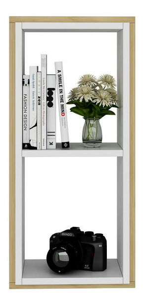 Polica Sepada 3 (dub zafírový + biela) 