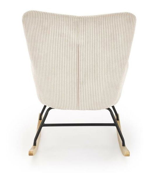 Fotelja za ljuljanje Belveder (krem)