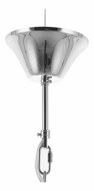 Závesná lampa Eblo (strieborná)