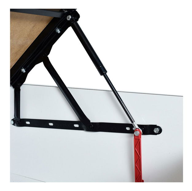 Jednostruki krevet 90 cm Kalabora (s podnicom) (s prostorom za odlaganje) (bijela)