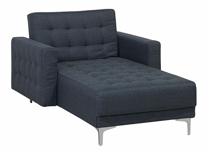 Fotoliu șezlong relaxare ABERLADY (textil) (gri)