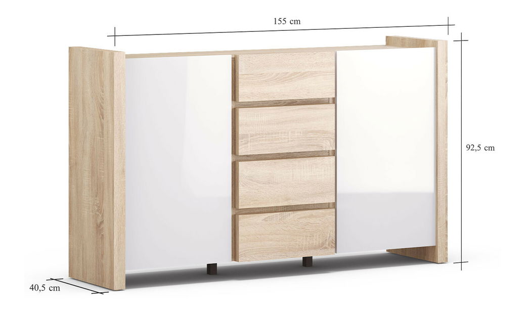 Komód Venom Mix KOM2D4S