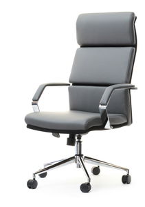 Fotelja Blondie (siva + krom)