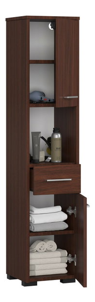 Dulap de baie Fulgor 2D 1SZ 1W (wenge)