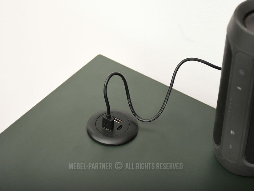 PC stolić Osto 120 (zelena + bijela)