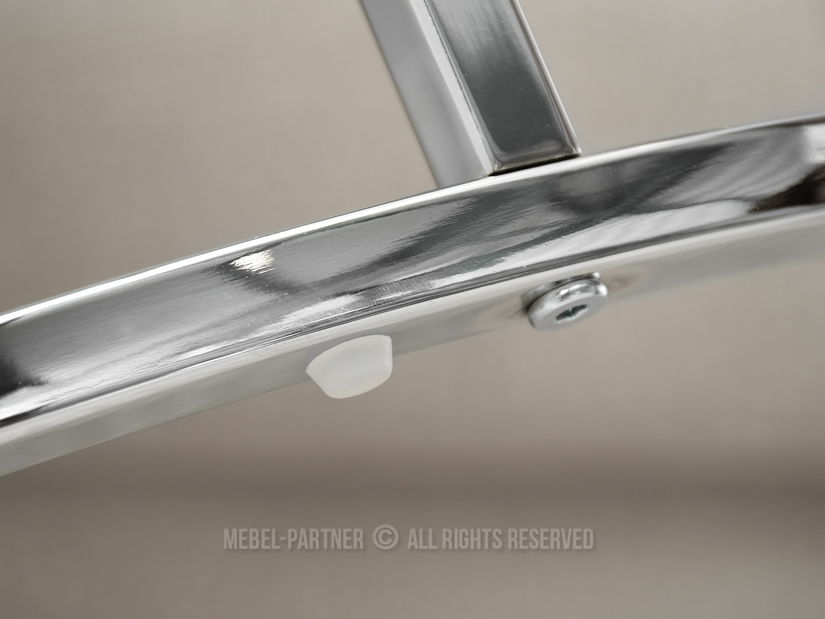 Stolić za kavu Grande (sivi mramor + krom)