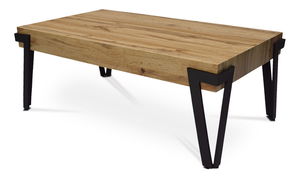 Măsuță cafea Alichino-263-OAK (stejar + negru)