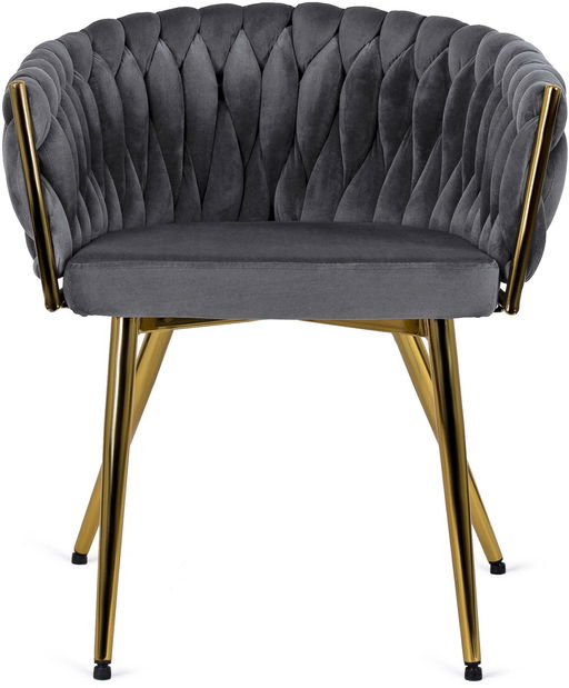 Jedálenská stolička Cayendo (sivá) 