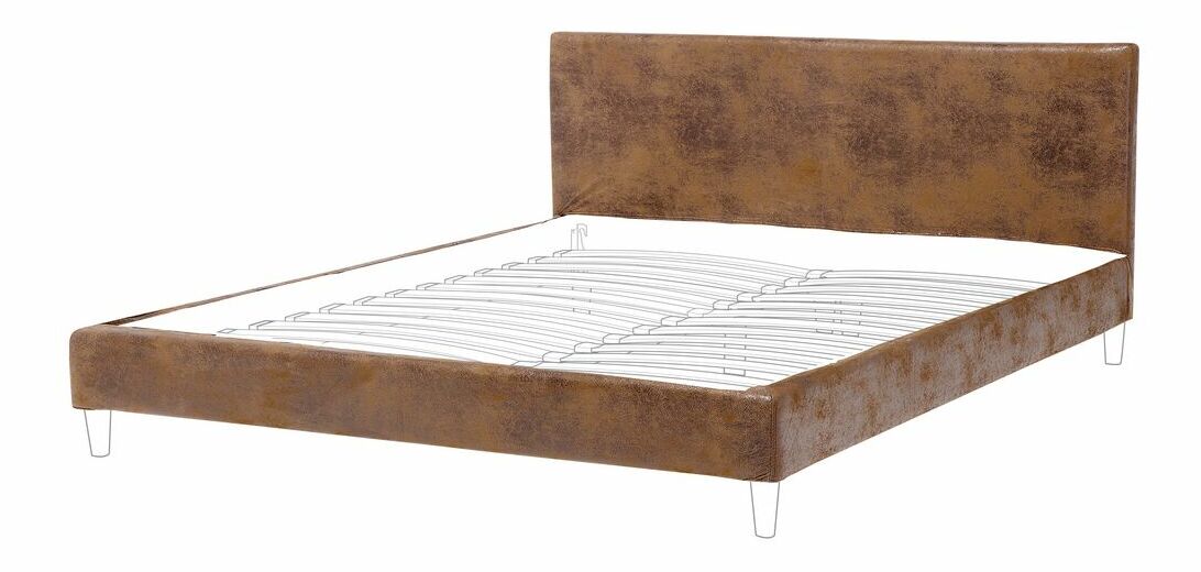 Poťah na posteľ 180x200 cm Futti (hnedá)