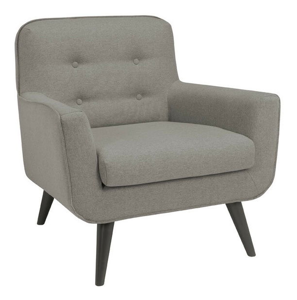 Kreslo BRW Luke ES (sivá)