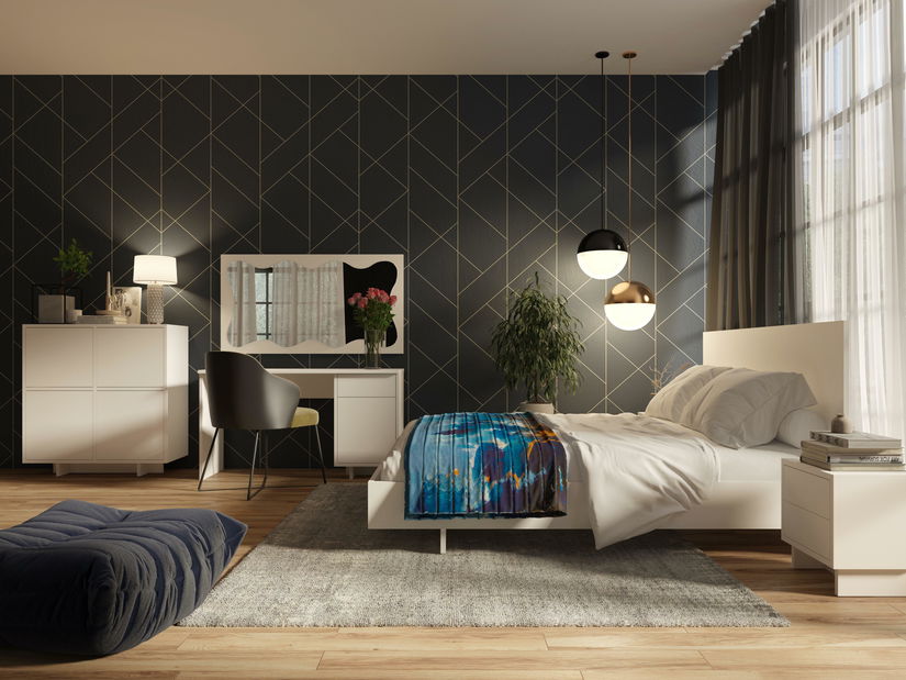 Zrkadlo Nustretta N10 (dub riviera)