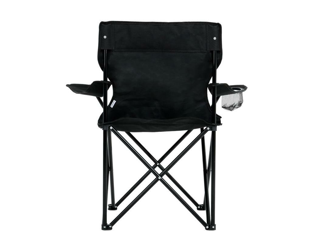 Scaun pentru camping Antler (Negru)